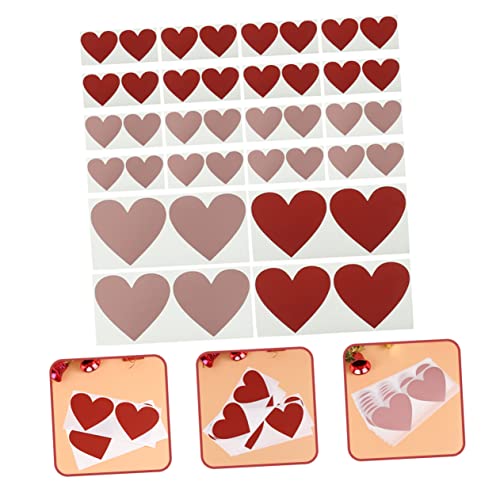 Uonlytech 40 Stück Herz Kratzetiketten Selbstklebende DIY Aufkleber für Valentinstag Geburtstag Rote und Rosegoldene Farben Kleine Etiketten für Scrapbooking Überraschungskarten Einfache Uonlytech 40 Stück Herz Kratzetiketten Selbstklebende DIY Aufkleber für Valentinstag Geburtstag Rote und Rosegoldene Farben Kleine Etiketten für Scrapbooking Überraschungskarten Einfache von Uonlytech
