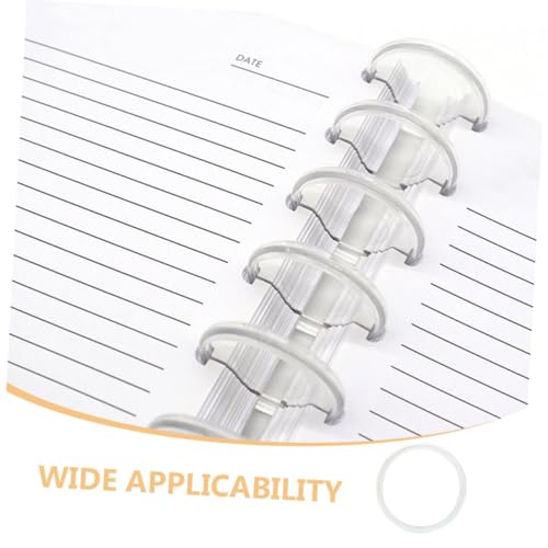 Uonlytech 40 Stück Teiliges Transparente Disc Binder Ringe Langlebige Expansionsscheiben für Planer und Lose Benutzerfreundlich Modernes Design für Effiziente Organisation von Notizbüchern Uonlytech 40 Stück Teiliges Transparente Disc Binder Ringe Langlebige Expansionsscheiben für Planer und Lose Benutzerfreundlich Modernes Design für Effiziente Organisation von Notizbüchern von Uonlytech