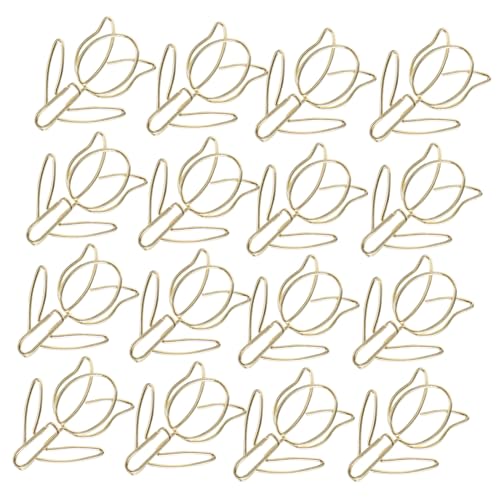 Uonlytech 40 Stück Tulpen Büroklammern Blumendesign Kreative Stabile Papierclips für Effektive Aktenorganisation Elegante Schreibtisch Accessoires Niedliche Planer Clips für Frauen und von Uonlytech