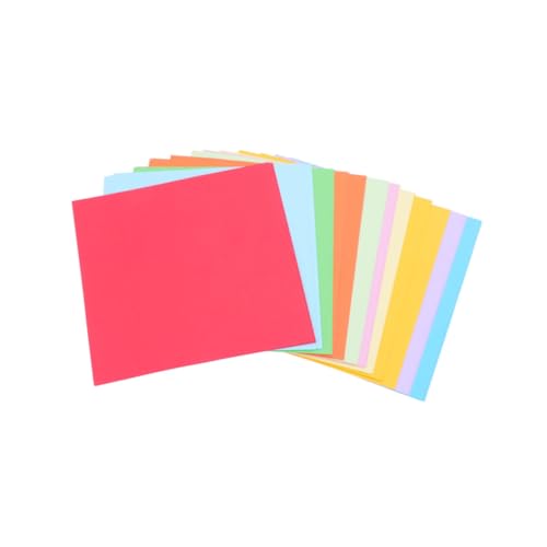 Uonlytech 400 Blatt Buntes Origami Papier Handgemachtes Faltpapier für Kreative DIY Projekte Basteln Dekoration und Schulprojekte und Vielseitig Einsetzbar von Uonlytech