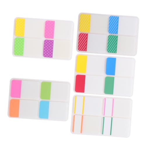 Uonlytech 400 Stück Teiliges Beschriftbarer Selbstklebender Index-tabs aus Pet-material Wasserfest und Geruchsneutral mit Halbklebender Rückseite für Einfaches Positionieren für Bücher Uonlytech 400 Stück Teiliges Beschriftbarer Selbstklebender Index-tabs aus Pet-material Wasserfest und Geruchsneutral mit Halbklebender Rückseite für Einfaches Positionieren für Bücher von Uonlytech