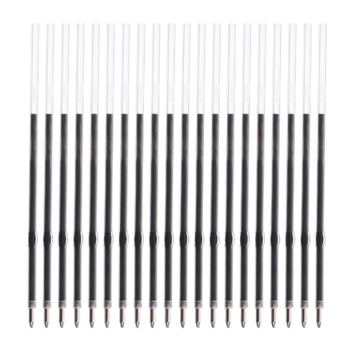 Uonlytech 400 Stück austauschbare Kugelschreiber-Ersatzminen, schwarze Tintenstift-Nachfüllungen für Büro, Schule und professionelles Schreiben, 0,7 mm, für Lehrer, Studenten, Schreibwaren von Uonlytech
