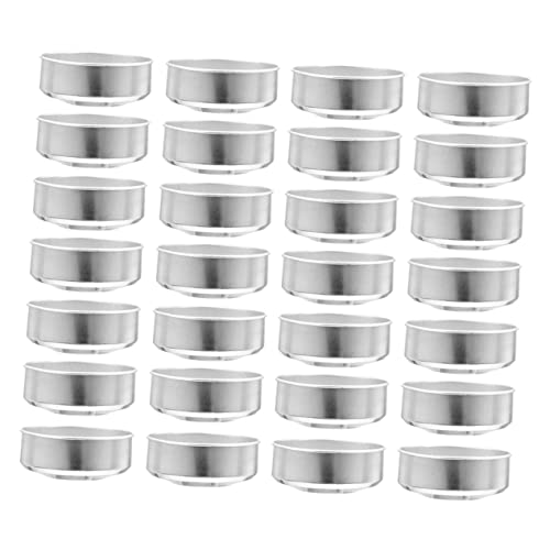 Uonlytech 400Stücke Aluminium Teelichtdosen Leere Kerzenbehälter für DIY Runde Teelichthülsen für Aromatherapie und Handgefertigte Uonlytech 400Stücke Aluminium Teelichtdosen Leere Kerzenbehälter für DIY Runde Teelichthülsen für Aromatherapie und Handgefertigte von Uonlytech
