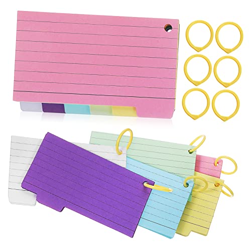 Uonlytech 450 Stück Notebook + Bindemittel Ring Lernkarten bunt spiralblöcke college regierte Kind gefüttert Taschen Notebook für Memo Karteikarten mit Ring Memobücher Papier Zufällige Farbe Uonlytech 450 Stück Notebook + Bindemittel Ring Lernkarten bunt spiralblöcke college regierte Kind gefüttert Taschen Notebook für Memo Karteikarten mit Ring Memobücher Papier Zufällige Farbe von Uonlytech