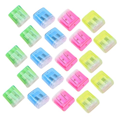 Uonlytech 48 Stück Bleistiftspitzer Bleistifte Anspitzer schärfer Plastik Uonlytech 48 Stück Bleistiftspitzer Bleistifte Anspitzer schärfer Plastik von Uonlytech