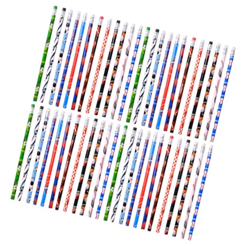 Uonlytech 48 Stück Teiliges Sport Bleistiftset für Hb Stifte mit Radiergummi Robustes Holz Vielseitig Einsetzbar für Schule Büro und Zuhause Baseball Basketball Fußball und Rugby Motive Uonlytech 48 Stück Teiliges Sport Bleistiftset für Hb Stifte mit Radiergummi Robustes Holz Vielseitig Einsetzbar für Schule Büro und Zuhause Baseball Basketball Fußball und Rugby Motive von Uonlytech