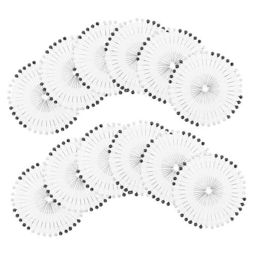 Uonlytech 480 Stück Perlkopf Nähnadeln Langlebige Gerade Stecknadeln mit Spitze für Präzises Nähen Quilten und DIY Stoffprojekte Stabile Nadeln in für Schneiderarbeiten Uonlytech 480 Stück Perlkopf Nähnadeln Langlebige Gerade Stecknadeln mit Spitze für Präzises Nähen Quilten und DIY Stoffprojekte Stabile Nadeln in für Schneiderarbeiten von Uonlytech