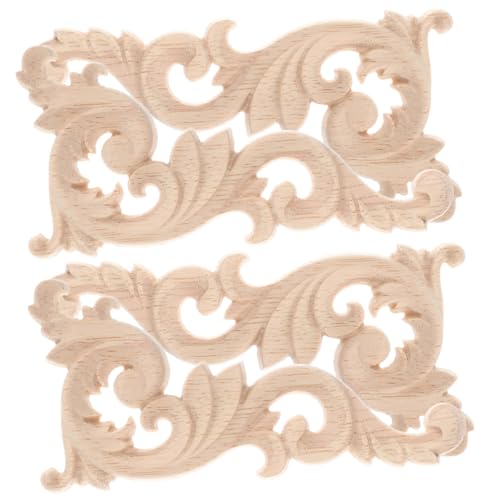 Uonlytech 4Stücke Möbelaufkleber Holz Geschnitzt Onlay Für DIY Dekoration Exquisite Holzornamente Für Schrank Tür Möbel Wände Klassisches Design Für Wohnzimmer Uonlytech 4Stücke Möbelaufkleber Holz Geschnitzt Onlay Für DIY Dekoration Exquisite Holzornamente Für Schrank Tür Möbel Wände Klassisches Design Für Wohnzimmer von Uonlytech