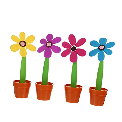Uonlytech 4Stücke Teiliges Sonnenblumen Kugelschreiber Kreative Schreibstifte für Schule Büro und Zuhause Blau Je Uonlytech 4Stücke Teiliges Sonnenblumen Kugelschreiber Kreative Schreibstifte für Schule Büro und Zuhause Blau Je von Uonlytech