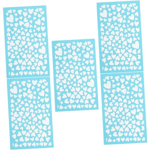 Uonlytech 5 Blätter Tondruckvorlage Kunsthandwerk Polymer -tonwerkzeuge Klebeschablonen Wiederverwendbar Schablone Für Handwerk Herstellung Vorlage Schablone Polyester Uonlytech 5 Blätter Tondruckvorlage Kunsthandwerk Polymer -tonwerkzeuge Klebeschablonen Wiederverwendbar Schablone Für Handwerk Herstellung Vorlage Schablone Polyester von Uonlytech