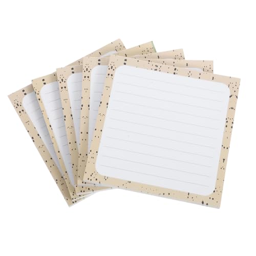 Uonlytech 5 Notizbuch Registerkarten Notizkarte kleine Karteikarte Stichwort Karteikarten Memo -Notepad Memo-Notizblöcke Kleine Notizbücher Notizblöcke zum Schreiben Lernkarten Papier Gelb Uonlytech 5 Notizbuch Registerkarten Notizkarte kleine Karteikarte Stichwort Karteikarten Memo -Notepad Memo-Notizblöcke Kleine Notizbücher Notizblöcke zum Schreiben Lernkarten Papier Gelb von Uonlytech