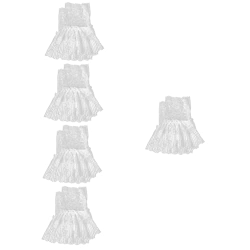 Uonlytech 5 Paare Abnehmbare Puffärmel Handgelenk Manschetten für Hochzeitskleider Accessoires für Frauen Fotoshootings und Besondere Anlässe Uonlytech 5 Paare Abnehmbare Puffärmel Handgelenk Manschetten für Hochzeitskleider Accessoires für Frauen Fotoshootings und Besondere Anlässe von Uonlytech