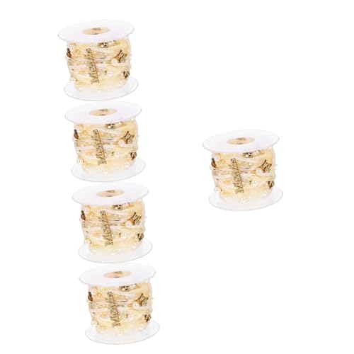 Uonlytech 5 Rollen Hochzeitsdekorationsband Dekorativ Groß Braut- Bänder Für Handwerk Stoffbänder Dekorationen Party Satinbänder Bogen Burgund Wünschen Wickelband Dusche Golden Polyester Uonlytech 5 Rollen Hochzeitsdekorationsband Dekorativ Groß Braut- Bänder Für Handwerk Stoffbänder Dekorationen Party Satinbänder Bogen Burgund Wünschen Wickelband Dusche Golden Polyester von Uonlytech