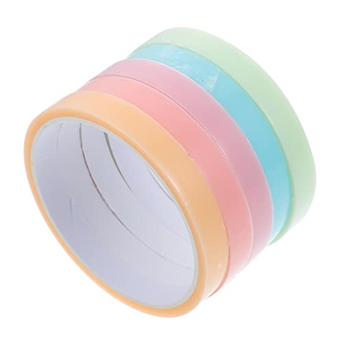 Uonlytech 5 Rollen Sticky Balls Tape Diy Klebebänder für Stressabbau für Bastelprojekte Büro und Reisen Lustiges für Freunde von Uonlytech