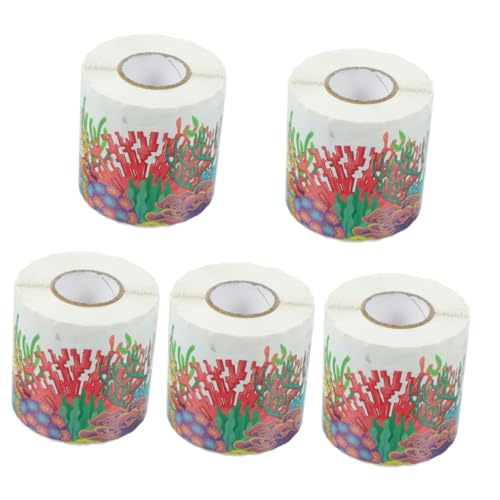 Uonlytech 5 Rollen Wasserfester Selbstklebender Dekorationsrand Sticker Cartoon Meereskorallen Bordüre für Pinnwände Whiteboards und Schulprojekte für Partys und Spielräume Uonlytech 5 Rollen Wasserfester Selbstklebender Dekorationsrand Sticker Cartoon Meereskorallen Bordüre für Pinnwände Whiteboards und Schulprojekte für Partys und Spielräume von Uonlytech