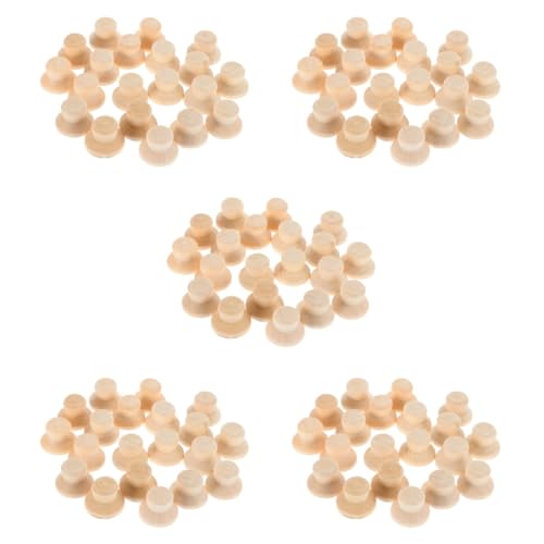 Uonlytech 5 Sätze Diy Holzpuppen Hüte Unbemalt Bastelsets Für Holz Peg Doll Hüte Unbemalte Holzfiguren Für Malprojekte Und Tischdekoration 40 Stück * 5 Uonlytech 5 Sätze Diy Holzpuppen Hüte Unbemalt Bastelsets Für Holz Peg Doll Hüte Unbemalte Holzfiguren Für Malprojekte Und Tischdekoration 40 Stück * 5 von Uonlytech
