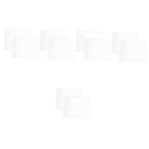 Uonlytech 5 Sätze Doppelseitiger Kleberhaken Doppelseitige Klebepunkte Hängend Doppelseitiger Klebstoff Doppelseitige Aufkleber Doppelseitiges Klebeband Acryl Mit Hoher Viskose 120 Stück * 5 von Uonlytech