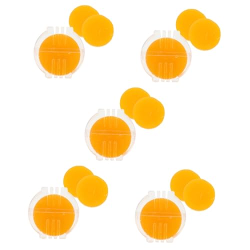 Uonlytech 5 Sätze Fadenpflegewachs Nähen Quilten Paraffin Herstellung Stickerei Für Zahnseide Schmelzen Perlenfadenwachs Nähzubehör Aus Fadenwachs Plastik Orange Uonlytech 5 Sätze Fadenpflegewachs Nähen Quilten Paraffin Herstellung Stickerei Für Zahnseide Schmelzen Perlenfadenwachs Nähzubehör Aus Fadenwachs Plastik Orange von Uonlytech