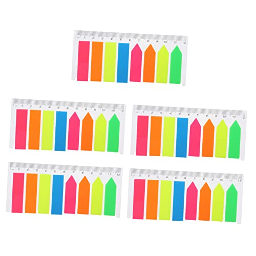 Uonlytech 5 Sätze Fluoreszierende Haftnotizen Selbstklebende Index Tabs Bunten Farben Markieren Notieren und Organisieren von Dokumenten Bürobedarf Schule und Zuhause Uonlytech 5 Sätze Fluoreszierende Haftnotizen Selbstklebende Index Tabs Bunten Farben Markieren Notieren und Organisieren von Dokumenten Bürobedarf Schule und Zuhause von Uonlytech
