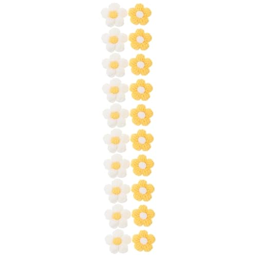 Uonlytech 5 Sätze Gehäkelte Blumenaccessoires Zum Nähen Aufnähen Applikationen Blumenaufnäher Blumenform DIY Ornament Häkelblumen Verzierungen Basteln Besticken 4 Stück * 5 Uonlytech 5 Sätze Gehäkelte Blumenaccessoires Zum Nähen Aufnähen Applikationen Blumenaufnäher Blumenform DIY Ornament Häkelblumen Verzierungen Basteln Besticken 4 Stück * 5 von Uonlytech