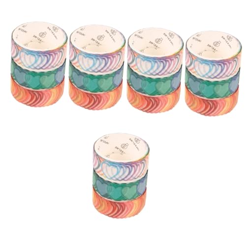 Uonlytech 5 Sätze Geständnisdichterkassade Journal -notizbuch Für Klebrig Schrott Band Scrapbooking Washi Tape Washi-tape-ästhetik Scrapbook-washi-tape Bunte Washi-tapes Papier 3 Rollen * 5 Uonlytech 5 Sätze Geständnisdichterkassade Journal -notizbuch Für Klebrig Schrott Band Scrapbooking Washi Tape Washi-tape-ästhetik Scrapbook-washi-tape Bunte Washi-tapes Papier 3 Rollen * 5 von Uonlytech