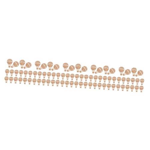Uonlytech 5 Sätze Heißluftballon Holzscheiben Für Diy Bastelarbeiten Glatte Holzausschnitte Dekoration Für Feste Leicht Und Vielseitig Einsetzbar Für Kinderprojekte Und Kreative 30 Stück * 5 von Uonlytech