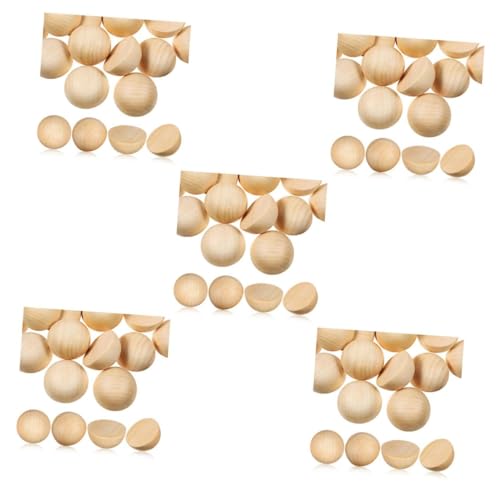 Uonlytech 5 Sätze Holzkugel Kunsthandwerk Bälle Basteln Halbkugeln Zum Basteln Materialien Halbperlen Aus Holz Runde Bastelbälle Holzhandwerk Bastelkugeln Aus Holz Holzformen 40 Stück * 5 Uonlytech 5 Sätze Holzkugel Kunsthandwerk Bälle Basteln Halbkugeln Zum Basteln Materialien Halbperlen Aus Holz Runde Bastelbälle Holzhandwerk Bastelkugeln Aus Holz Holzformen 40 Stück * 5 von Uonlytech