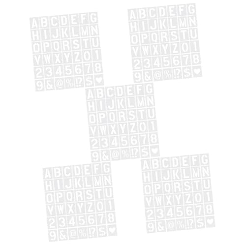Uonlytech 5 Sätze Inkjet-vorlage Kunsthandwerk Buchstabenschablonen Klein Alphabet-schablonen Groß Brief Malschablonen Schriftzeichen Schablone Für Handwerk Das Haustier 42 Stück * 5 Uonlytech 5 Sätze Inkjet-vorlage Kunsthandwerk Buchstabenschablonen Klein Alphabet-schablonen Groß Brief Malschablonen Schriftzeichen Schablone Für Handwerk Das Haustier 42 Stück * 5 von Uonlytech