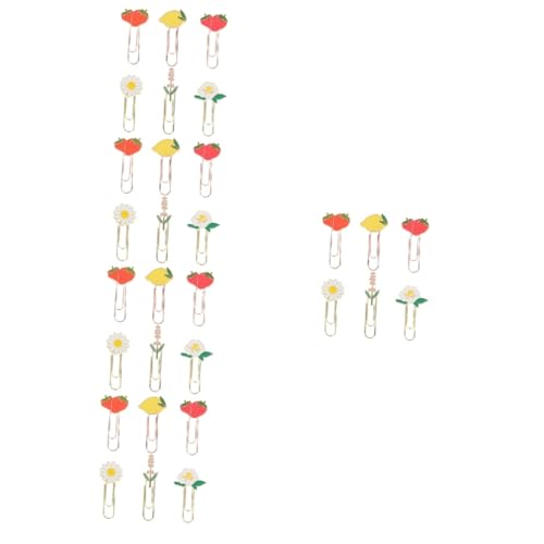 Uonlytech 5 Sätze Kreative Papierclips Dekorative Büroklammern Für Dokumente Praktische Büroartikel Kleine Und Leichte Clips Für Schule Und Büro Aus Hochwertigem Gefertigt 6 Stück * 5 Uonlytech 5 Sätze Kreative Papierclips Dekorative Büroklammern Für Dokumente Praktische Büroartikel Kleine Und Leichte Clips Für Schule Und Büro Aus Hochwertigem Gefertigt 6 Stück * 5 von Uonlytech
