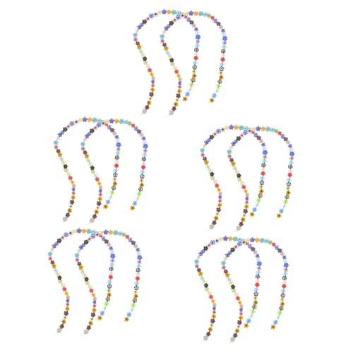 Uonlytech 5 Sätze Lose Glasperlen Handwerk Farbe Spacer Klein Blumen- Perlen Für Armbänder Schmuckperlen Glasperlen Blumenperlen Perlen-anhänger Colorful 2 Saiten * 5 Uonlytech 5 Sätze Lose Glasperlen Handwerk Farbe Spacer Klein Blumen- Perlen Für Armbänder Schmuckperlen Glasperlen Blumenperlen Perlen-anhänger Colorful 2 Saiten * 5 von Uonlytech