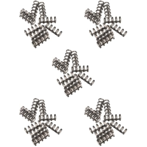 Uonlytech 5 Sätze Loseblattring Die Spiralblock Austausch Des Binderings Schlüssel 5-loch-binderinge Bücherringe Selber Machen Notebook-ring Selber Machen Plastik Schwarz 10 Stück * 5 von Uonlytech