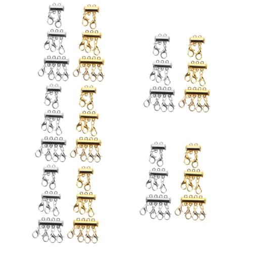 Uonlytech 5 Sätze Magnetische Kettenverschlüsse Für Mehrschichtige Robuste Verbindungsstücke Für Schmuck Für Armbänder Und Langlebig Und Praktisch Und Variationen 6 Stücke * 5 Uonlytech 5 Sätze Magnetische Kettenverschlüsse Für Mehrschichtige Robuste Verbindungsstücke Für Schmuck Für Armbänder Und Langlebig Und Praktisch Und Variationen 6 Stücke * 5 von Uonlytech