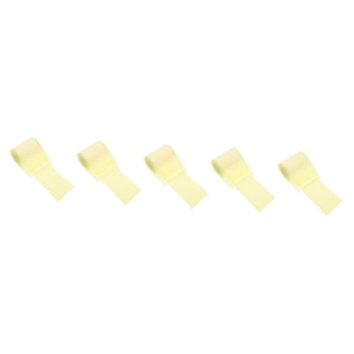 Uonlytech 5 Sätze Memo Pads Selbstklebende Notizblätter Praktische Haftnotizen für Büro und Schule Kreative Notizen für Pläne Termine und Ideen Starke Haftung Multifunktional von Uonlytech