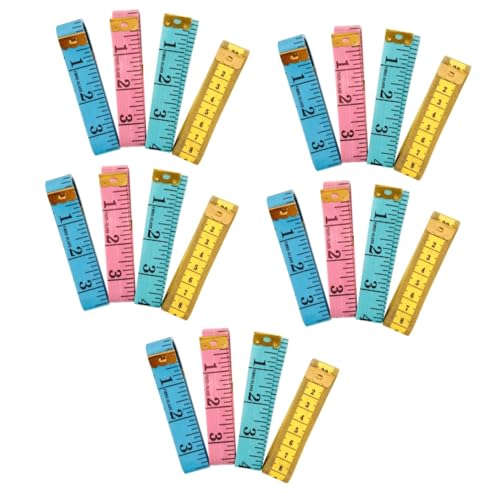 Uonlytech 5 Sätze Messung Des Weichen Lineers Klebeband Für Den Körper Messen Nähband Stoffmessband Taillenband Maßband Kleines Messband Nähen Nähzubehör Pvc-kunststoff 4 Stück * 5 Uonlytech 5 Sätze Messung Des Weichen Lineers Klebeband Für Den Körper Messen Nähband Stoffmessband Taillenband Maßband Kleines Messband Nähen Nähzubehör Pvc-kunststoff 4 Stück * 5 von Uonlytech