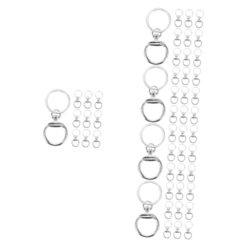 Uonlytech 5 Sätze Metall Schlüsselanhänger Clips Schlüsselring Für Diy Langlebige Und Schlüsselanhänger Bastelprojekte Und Schlüsselaufbewahrung 10 Stück * 5 Uonlytech 5 Sätze Metall Schlüsselanhänger Clips Schlüsselring Für Diy Langlebige Und Schlüsselanhänger Bastelprojekte Und Schlüsselaufbewahrung 10 Stück * 5 von Uonlytech