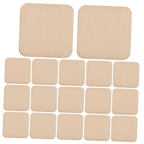 Uonlytech 5 Sätze Natürliche Holzplatten Quadratische Holzblanks Diy Holzstücke Für Bastelarbeiten Unvollendete Holzquadrate Bastelmaterial Für Projekte 100 Stück * 5 Uonlytech 5 Sätze Natürliche Holzplatten Quadratische Holzblanks Diy Holzstücke Für Bastelarbeiten Unvollendete Holzquadrate Bastelmaterial Für Projekte 100 Stück * 5 von Uonlytech