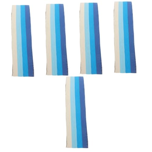 Uonlytech 5 Sätze Origami Stern Aus Papier Diy-stern Streifen Aus Papiersternen Weihnachten Sterne Weihnachtspresente Papierstreifen Zum Sternfalten Papiersterne Papier Blue 1080 Stück * 5 von Uonlytech