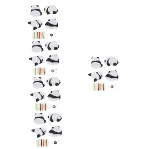 Uonlytech 5 Sätze Panda Aufnäher Cartoon Patches Für Kleidung Bügel Oder Nähpatches Niedliche Panda Motive Für Diy Projekte Und Reparaturen 4 Stück * 5 Uonlytech 5 Sätze Panda Aufnäher Cartoon Patches Für Kleidung Bügel Oder Nähpatches Niedliche Panda Motive Für Diy Projekte Und Reparaturen 4 Stück * 5 von Uonlytech