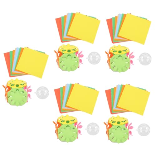 Uonlytech 5 Sätze Papierschneidewerkzeug-set Bastelsets Kit Zur Papierherstellung Bausatz Origami-papier-kit Kinderhandwerk Chinesisches Origami-papier Lustiges Scherenschnitt-set Uonlytech 5 Sätze Papierschneidewerkzeug-set Bastelsets Kit Zur Papierherstellung Bausatz Origami-papier-kit Kinderhandwerk Chinesisches Origami-papier Lustiges Scherenschnitt-set von Uonlytech