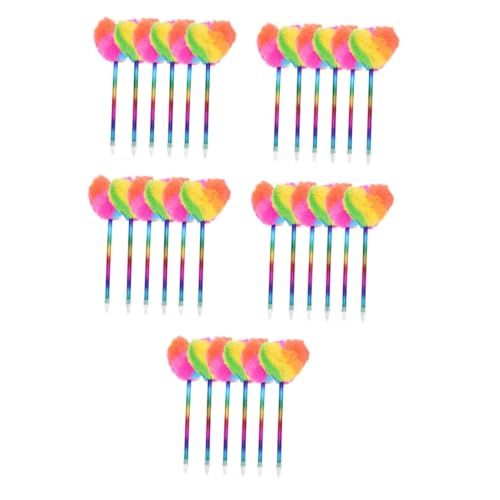 Uonlytech 5 Sätze Plüsch Liebesballpoint Stift Herz Farbe Puff Kinderstifte Machen Spaß Geformt Party Kugelschreiber Für Mädchen Spaßstifte Für Erwachsene Plastik 6 Stück * 5 Uonlytech 5 Sätze Plüsch Liebesballpoint Stift Herz Farbe Puff Kinderstifte Machen Spaß Geformt Party Kugelschreiber Für Mädchen Spaßstifte Für Erwachsene Plastik 6 Stück * 5 von Uonlytech
