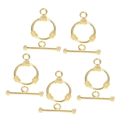 Uonlytech 5 Sätze Runde OT -Seilschnalle Umschalten endet Handwerk Haken schwenken schnappen Verschlüsse für die Herstellung von Armbändern Knebelverschlüsse selber machen Kupfer Golden Uonlytech 5 Sätze Runde OT -Seilschnalle Umschalten endet Handwerk Haken schwenken schnappen Verschlüsse für die Herstellung von Armbändern Knebelverschlüsse selber machen Kupfer Golden von Uonlytech