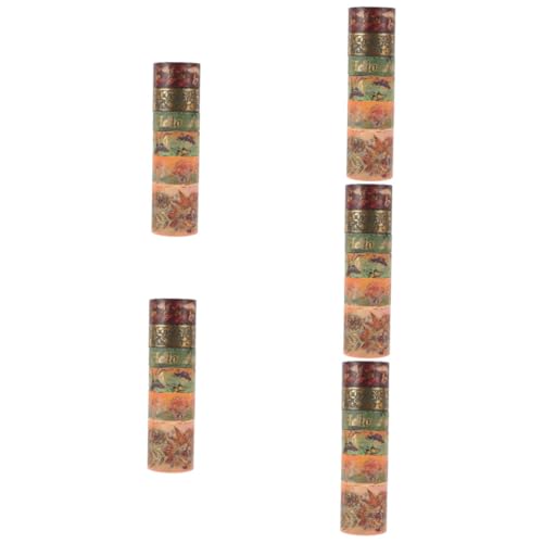 Uonlytech 5 Sätze Schmetterlingsklebeband Farbe Klebeband Für Scrapbooking Dekoration Verpackung Scrapbook-klebebänder Selber Machen Scrapbooking Washi Tape Flüsterpapier 6 Rollen * 5 Uonlytech 5 Sätze Schmetterlingsklebeband Farbe Klebeband Für Scrapbooking Dekoration Verpackung Scrapbook-klebebänder Selber Machen Scrapbooking Washi Tape Flüsterpapier 6 Rollen * 5 von Uonlytech