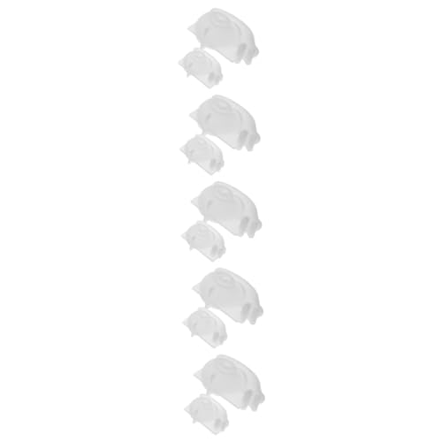 Uonlytech 5 Sätze Schnecke-ornament-form Kleine Tierformen Süß Form in Tierform Hülse Werkzeug Bausatz Für Silikonformen Epoxidharz -ornamentsformen Kieselgel 2 Stücke * 5 von Uonlytech