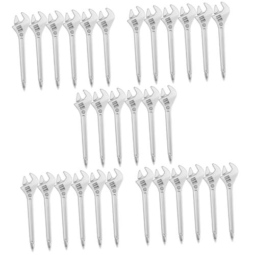 Uonlytech 5 Sätze Schraubenschlüssel-kugelschreiber Klassenzimmer Farbig Süße Stifte Flair Lustiger Stift Bunt Dekorativer Stift Einzigartige Schraubenschlüsselstifte Pp Silber 6 Stücke * 5 Uonlytech 5 Sätze Schraubenschlüssel-kugelschreiber Klassenzimmer Farbig Süße Stifte Flair Lustiger Stift Bunt Dekorativer Stift Einzigartige Schraubenschlüsselstifte Pp Silber 6 Stücke * 5 von Uonlytech