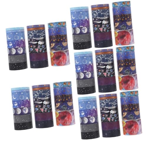Uonlytech 5 Sätze Tape Set Handwerk Dekoratives Washi Tape Klebeband Zum Einwickeln Bastelband Washi-tape Für Scrapbooking Diy Klebeband Patch Aus Japanischem Papier 19 Rollen * 5 Uonlytech 5 Sätze Tape Set Handwerk Dekoratives Washi Tape Klebeband Zum Einwickeln Bastelband Washi-tape Für Scrapbooking Diy Klebeband Patch Aus Japanischem Papier 19 Rollen * 5 von Uonlytech