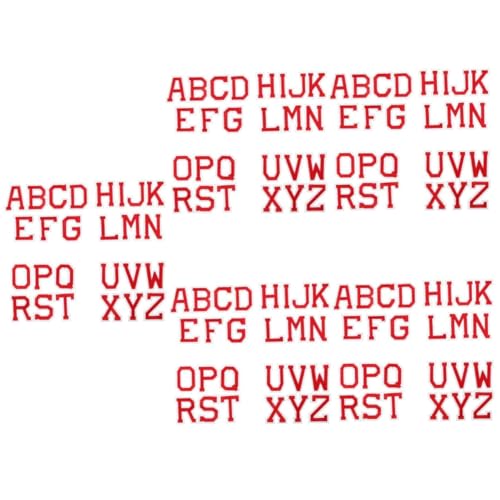 Uonlytech 5 Sätze Teiliges Aufbügelbare Patches Für Diy Kleidung Applikationen Für Jacken Hüte Taschen Und Mehr Hochwertige Gestickte Bügelbilder Leicht Und Langlebig 26 Stücke * 5 von Uonlytech
