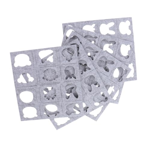 Uonlytech 5 Sätze Teiliges Filz Schablonen mit Chinesischen Motiven DIY Filz Applikationswerkzeug für Glatte Textur Vielseitig für Nadelarbeit Kleidung Hüte Stickerei Geeignet Uonlytech 5 Sätze Teiliges Filz Schablonen mit Chinesischen Motiven DIY Filz Applikationswerkzeug für Glatte Textur Vielseitig für Nadelarbeit Kleidung Hüte Stickerei Geeignet von Uonlytech