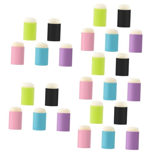 Uonlytech 5 Sätze Teiliges Finger Stempel DIY Graffiti Fingerfarben Malwerkzeuge Für Hautfreundlich Und Leicht Für Kunstunterricht Und Bastelaktivitäten 5 Stücke * 5 von Uonlytech