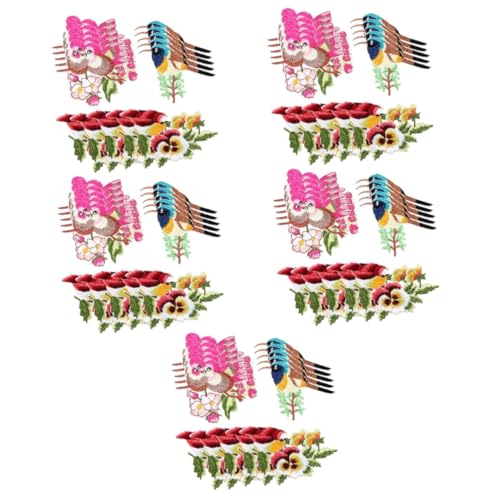 Uonlytech 5 Sätze Vogel Form Aufbügler Patches Für Kleidung Diy Stoffapplikationen Bunte Flicken Zum Aufbügeln Für Shirts Jacken Und Hosen Einfache Anwendung Langlebig Und 15 Stücke * 5 Uonlytech 5 Sätze Vogel Form Aufbügler Patches Für Kleidung Diy Stoffapplikationen Bunte Flicken Zum Aufbügeln Für Shirts Jacken Und Hosen Einfache Anwendung Langlebig Und 15 Stücke * 5 von Uonlytech