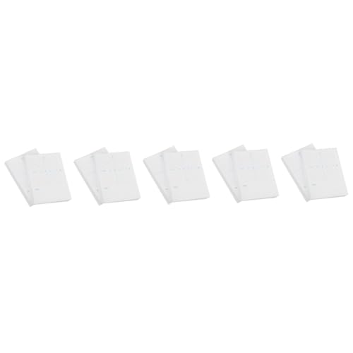 Uonlytech 5 Stück 2 Papier zum Mathe-Zeichnen Axis-Millimeterpapier Grafikpapier Mathe-Zeichenpapier Mathe-Millimeterpapier Mathe-Notizblöcke Millimeterpapier zum Zeichnen Mathe-Zubehör Weiß von Uonlytech